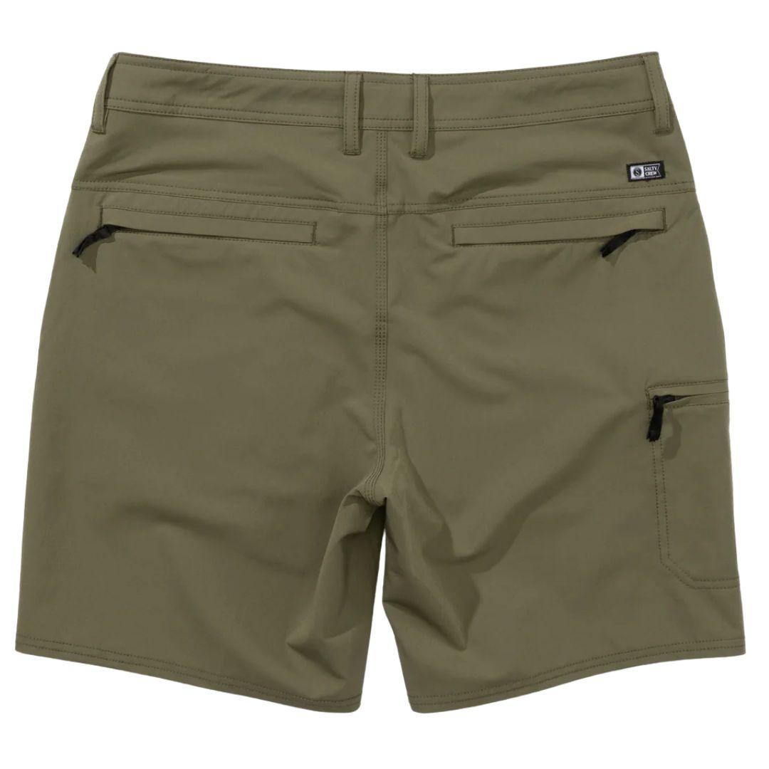Salty Crew Transom Tech Shorts - Dusty Olive